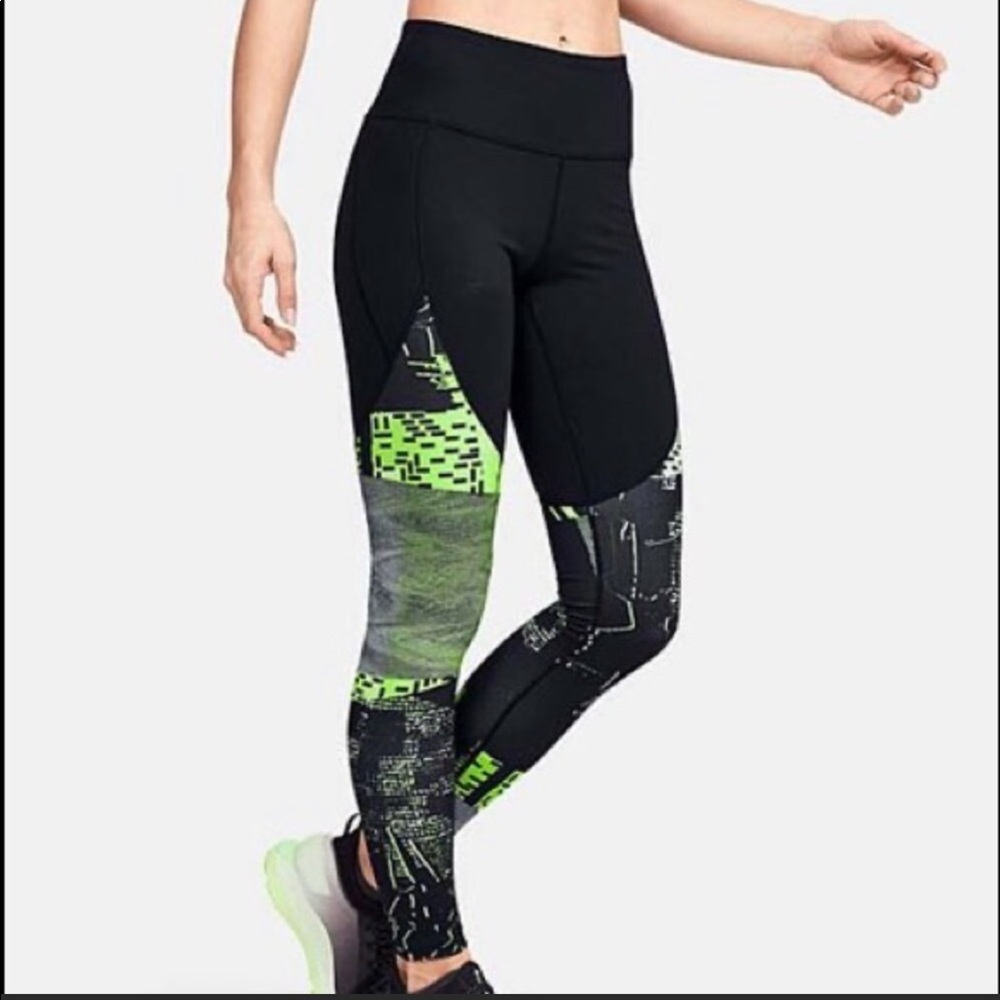 Under Armour Heat Gear Full Length Leggings 💚